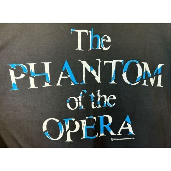 NWOT Vintage 80s Single Stitch Phantom Of The Opera Tee by Touch of Gold USA - Picture 3 of 9